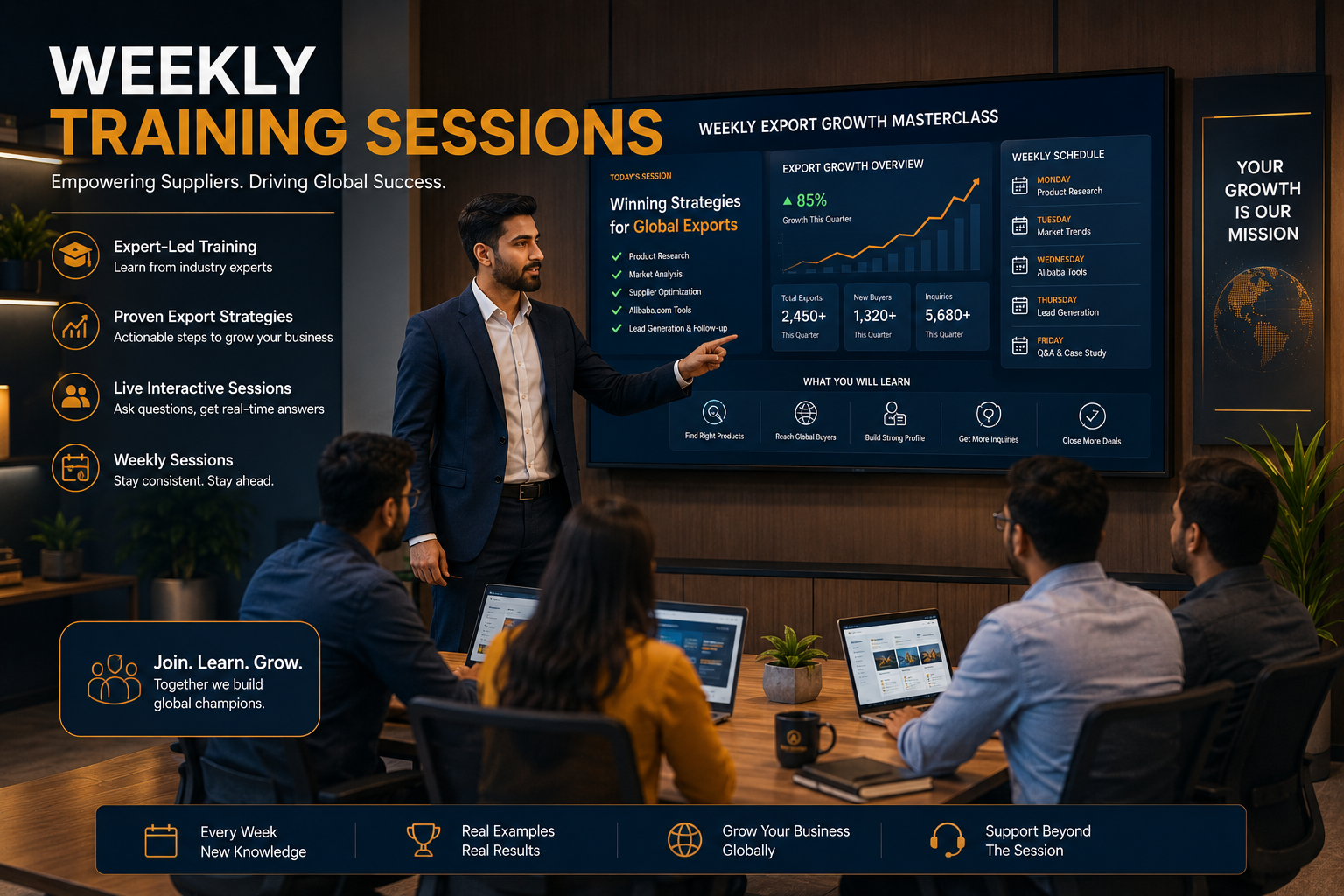 Weekly Training Sessions